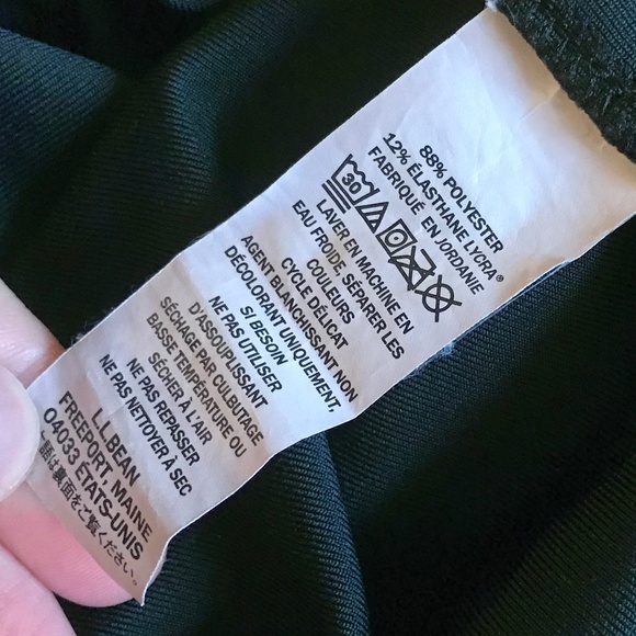 LL Bean Fitness performance black short sleeve dress - Picture 10 of 16